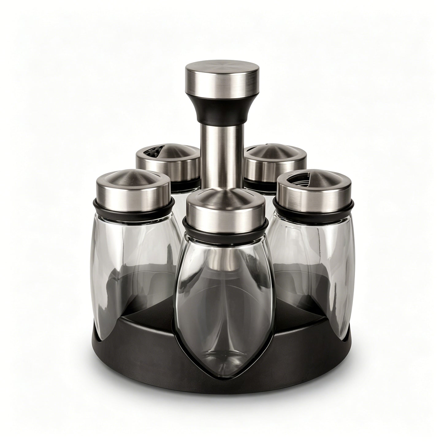 Charles Five-Piece Rotating Spice Set