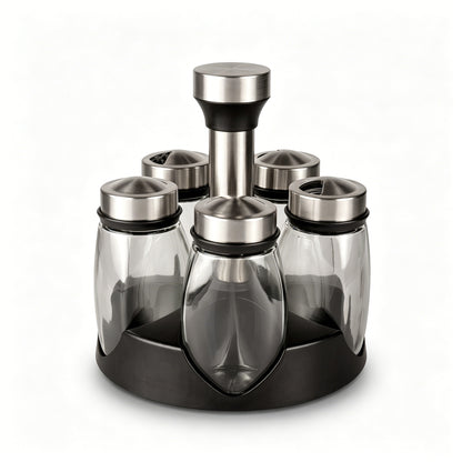 Charles Five-Piece Rotating Spice Set