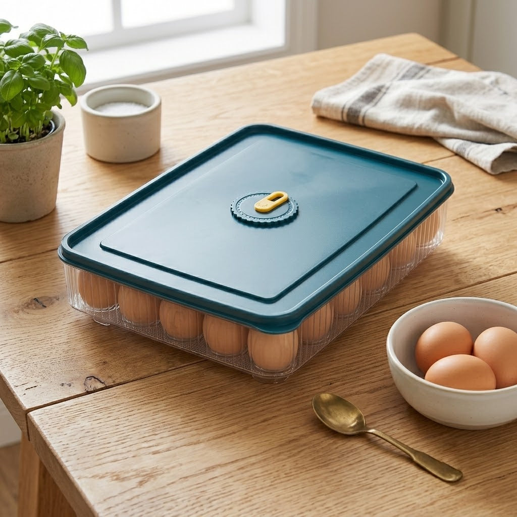 Premium Refrigerator Egg Storage Box